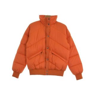 THE NORTH FACE ダウンジャケット/ダウンベスト F オレンジ 【古着】【中古】(ダウンジャケット)