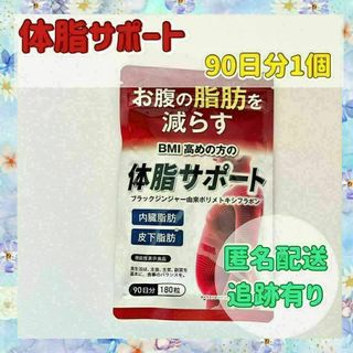 【90日分】お腹の脂肪を減らす　体脂サポート　新品未使用(ダイエット食品)