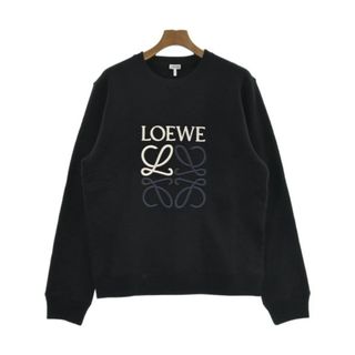 ロエベ(LOEWE)のLOEWE ロエベ スウェット L 黒 【古着】【中古】(スウェット)