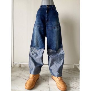 ラングラー(Wrangler)の珍品 vintage 00s y2k wrangler メタリック デニムパンツ(デニム/ジーンズ)