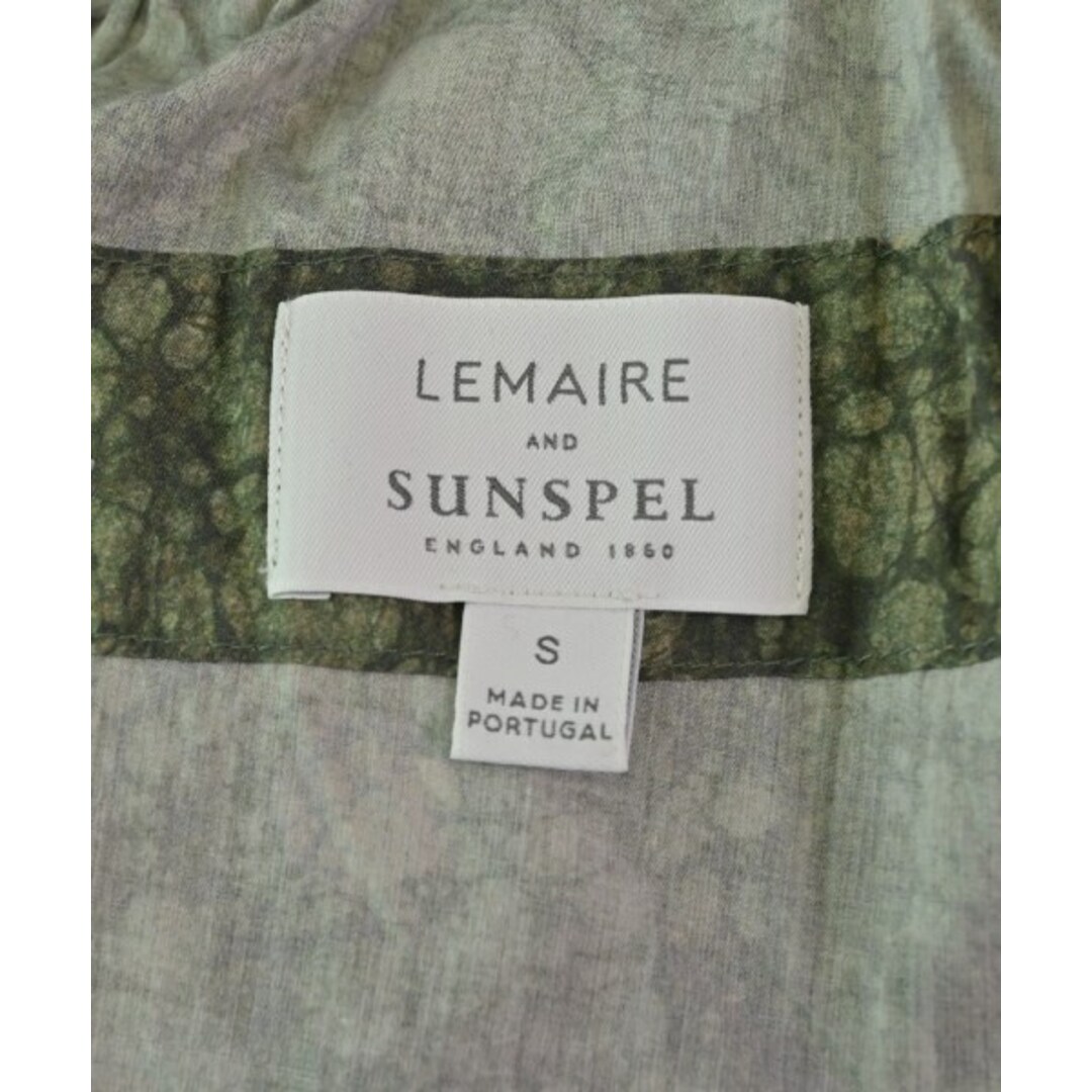 LEMAIRE(ルメール)のLEMAIRE ルメール パンツ（その他） S 緑xベージュ等(総柄) 【古着】【中古】 メンズのパンツ(その他)の商品写真