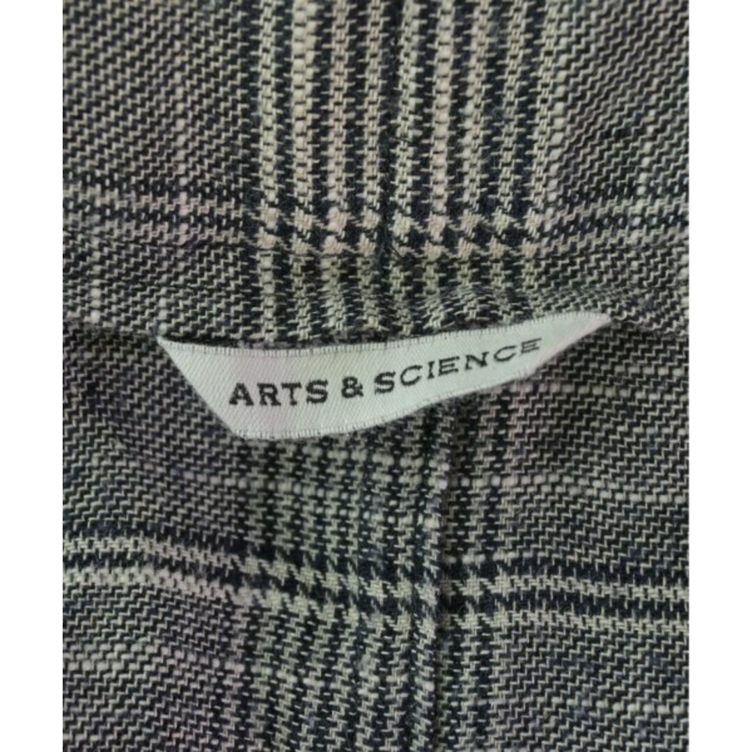 ARTS&SCIENCE(アーツアンドサイエンス)のARTS&SCIENCE パンツ（その他） 1(S位) 紺x白(チェック) 【古着】【中古】 メンズのパンツ(その他)の商品写真