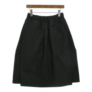 JIL SANDER ロング・マキシ丈スカート 32(XXXS位) 黒 【古着】【中古】