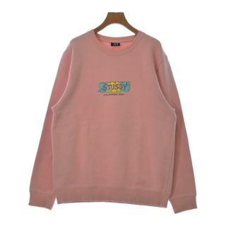 ステューシー(STUSSY)のSTUSSY ステューシー スウェット M ピンク 【古着】【中古】(トレーナー/スウェット)