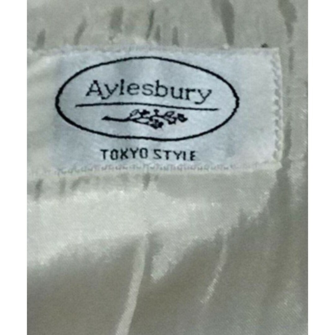 Aylesbury(アリスバーリー)の美品❤アリスバーリー❤セットアップ❤シルク混❤ひざ丈スカート❤ベージュ❤ウール レディースのフォーマル/ドレス(スーツ)の商品写真