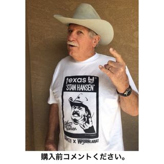 スタン・ハンセン Tシャツ 全日本プロレス ウエスタン・ラリアット スタンスミス(Tシャツ/カットソー(半袖/袖なし))