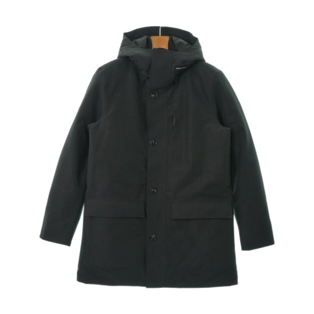 WOOLRICH(ウールリッチ)のWOOLRICH ウールリッチ ダウンジャケット/ダウンベスト M 黒 【古着】【中古】 メンズのジャケット/アウター(ダウンジャケット)の商品写真