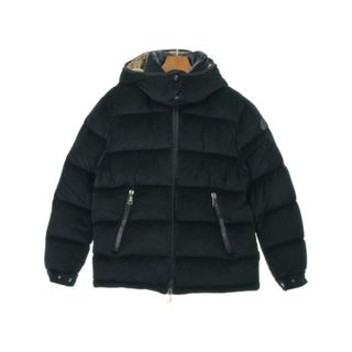 モンクレール(MONCLER)のMONCLER モンクレール ダウンジャケット/ダウンベスト 2(M位) 黒系 【古着】【中古】(ダウンジャケット)