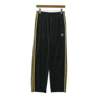 アディダス(adidas)のadidas アディダス スウェットパンツ M 黒x黄 【古着】【中古】(その他)