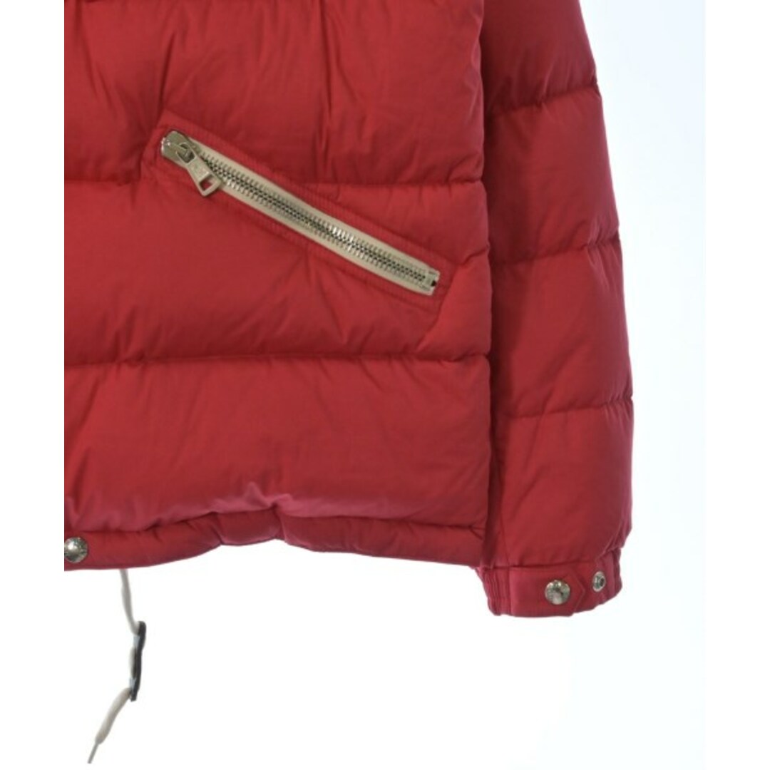 MONCLER(モンクレール)のMONCLER モンクレール ダウンジャケット/ダウンベスト 1(S位) 赤 【古着】【中古】 メンズのジャケット/アウター(ダウンジャケット)の商品写真