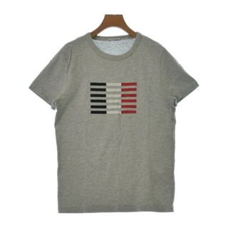 モンクレール(MONCLER)のMONCLER モンクレール Tシャツ・カットソー S ライトグレー 【古着】【中古】(Tシャツ/カットソー(半袖/袖なし))