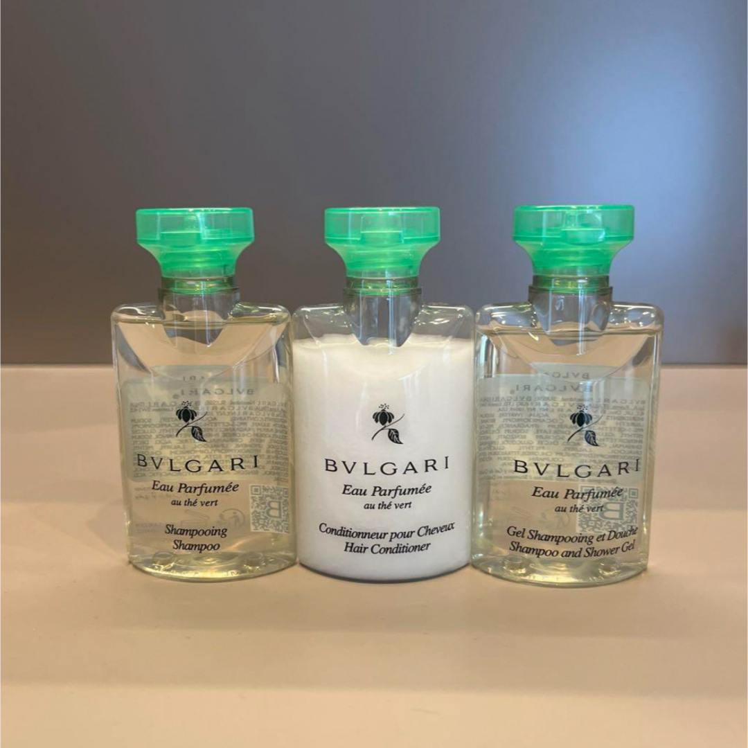 BVLGARI(ブルガリ)のブルガリアメニティ（シャンプー、コンディショナー、ボディソープ） コスメ/美容のヘアケア/スタイリング(シャンプー/コンディショナーセット)の商品写真