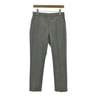 バーバリー(BURBERRY)のBURBERRY パンツ（その他） 38(S位) 白x黒(グレンチェック) 【古着】【中古】(その他)