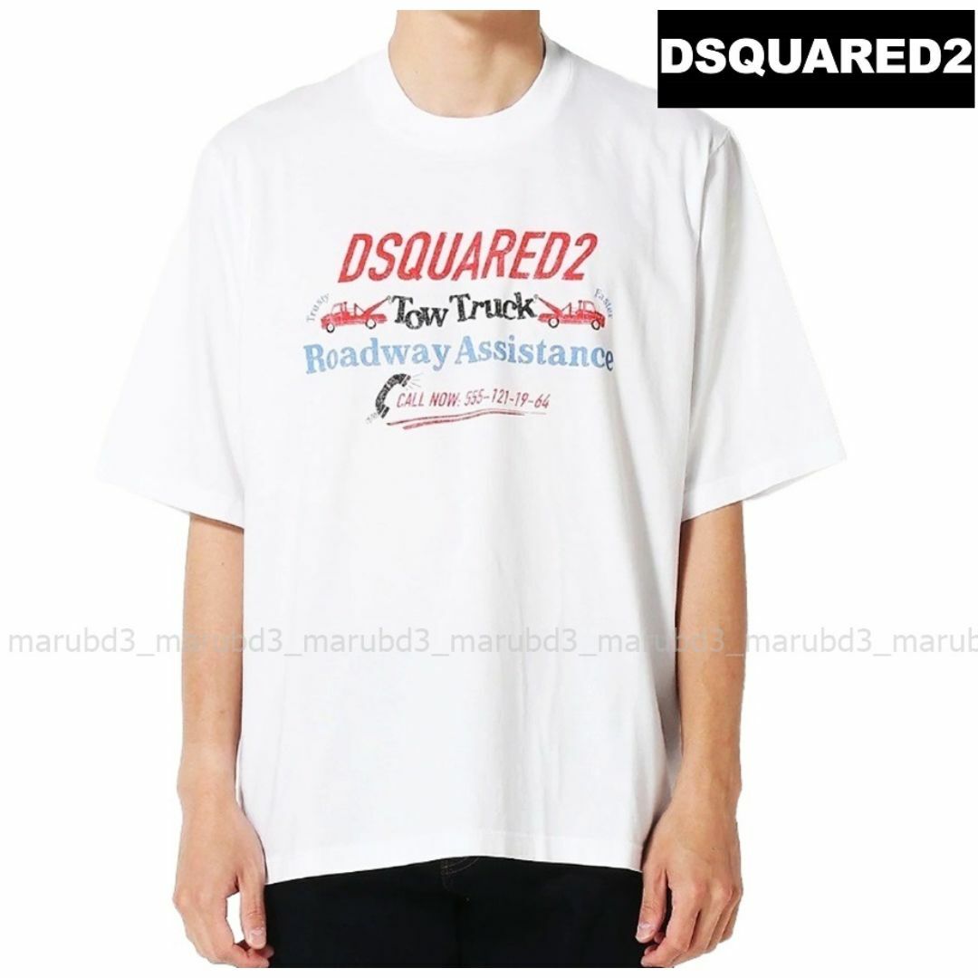 DSQUARED2(ディースクエアード)のDsquared2 TOW TRUCK TB ディースクエアード Tシャツ(L) メンズのトップス(Tシャツ/カットソー(半袖/袖なし))の商品写真