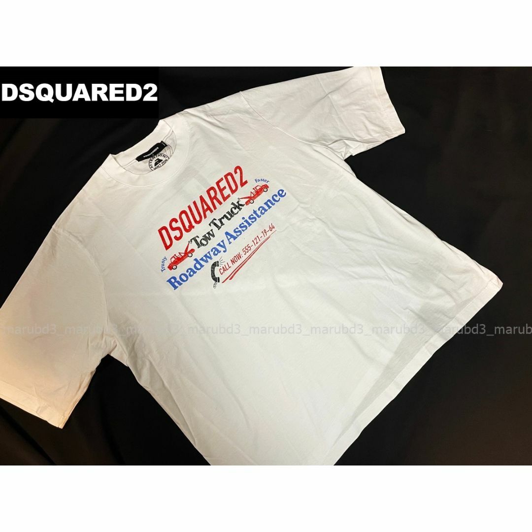 DSQUARED2(ディースクエアード)のDsquared2 TOW TRUCK TB ディースクエアード Tシャツ(L) メンズのトップス(Tシャツ/カットソー(半袖/袖なし))の商品写真