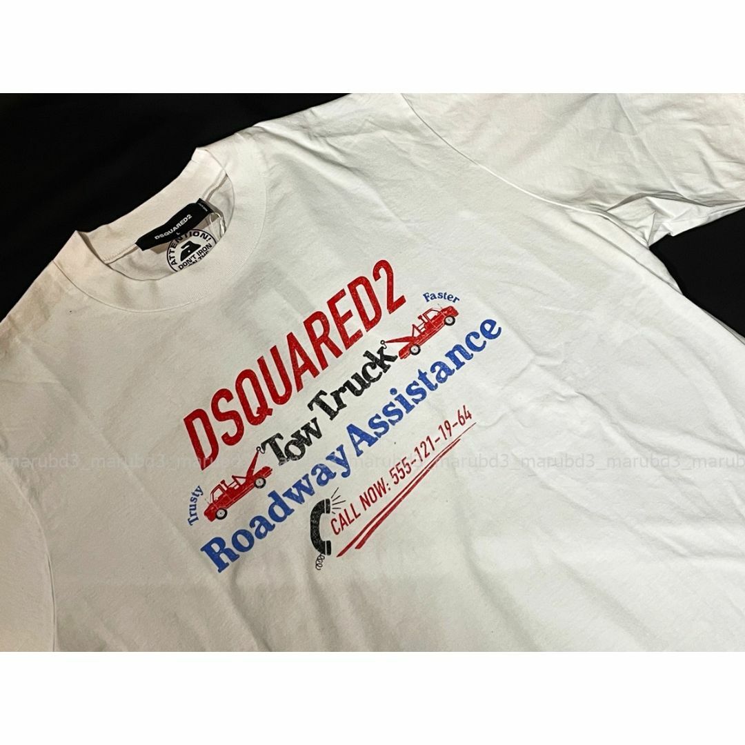 DSQUARED2(ディースクエアード)のDsquared2 TOW TRUCK TB ディースクエアード Tシャツ(L) メンズのトップス(Tシャツ/カットソー(半袖/袖なし))の商品写真