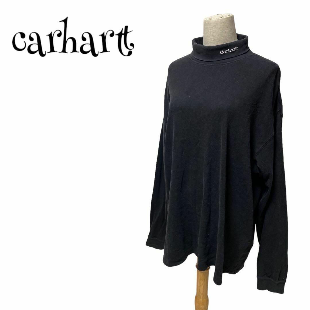 carhartt(カーハート)のCarhartt カーハート ☆タートルネック オーバーサイズ 薄手 スウェット メンズのトップス(スウェット)の商品写真