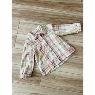 ザラキッズ(ZARA KIDS)のZARA  チェックシャツ　104cm (ブラウス)