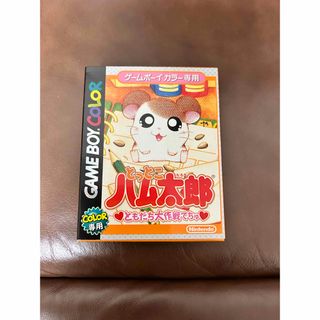 ゲームボーイ(ゲームボーイ)の空箱　とっとこハム太郎　ゲームボーイカラー(その他)