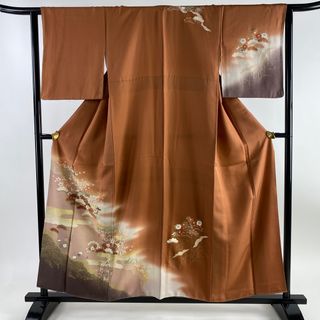 訪問着 身丈157.5cm 裄丈62.5cm 正絹 秀品 【中古】(着物)