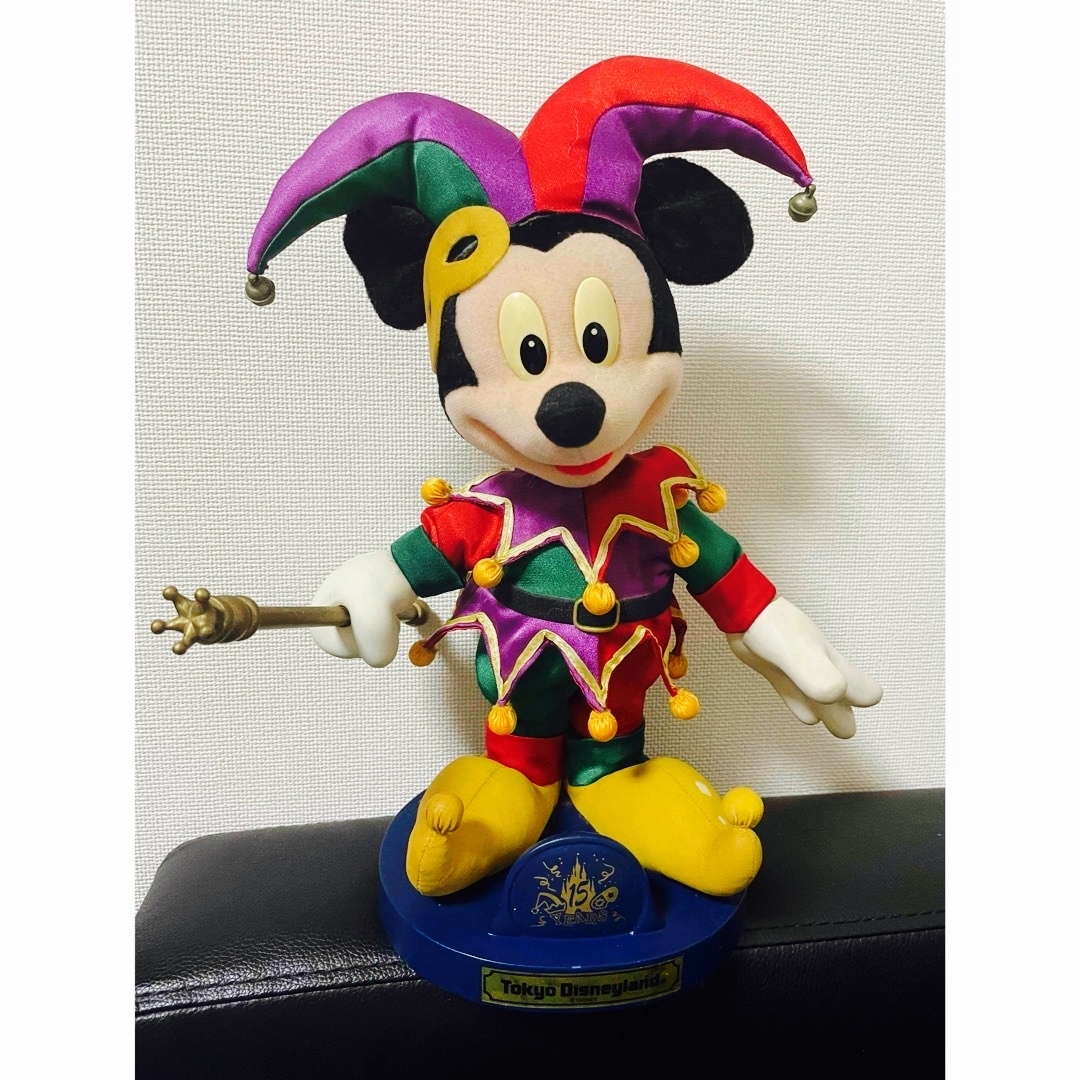 ディズニーランド　15周年　ミッキーオルゴール エンタメ/ホビーのおもちゃ/ぬいぐるみ(キャラクターグッズ)の商品写真