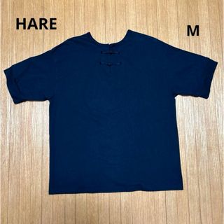 ハレ(HARE)のHARE  Tシャツ　黒　M(Tシャツ/カットソー(半袖/袖なし))