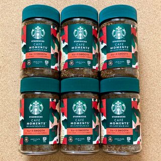 スターバックスコーヒー(Starbucks Coffee)のスターバックス カフェモーメント スムース  6本セット(コーヒー)