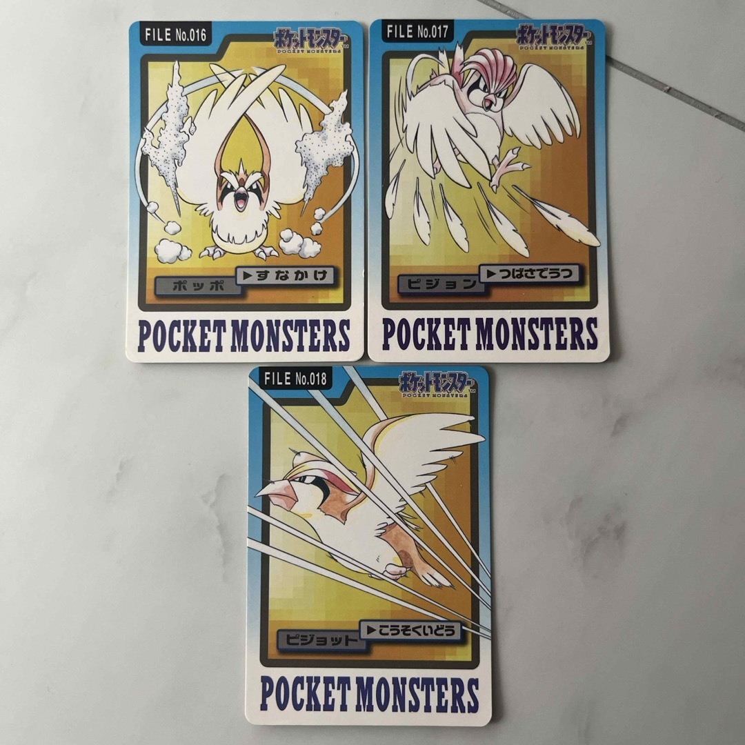 ポケットモンスター　カードダス　３枚セット エンタメ/ホビーのアニメグッズ(カード)の商品写真