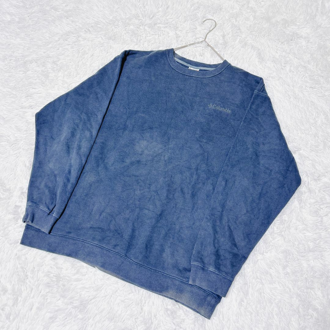 Columbia(コロンビア)の【US古着】コロンビア スウェット XL ネイビー ✓3766 メンズのトップス(その他)の商品写真