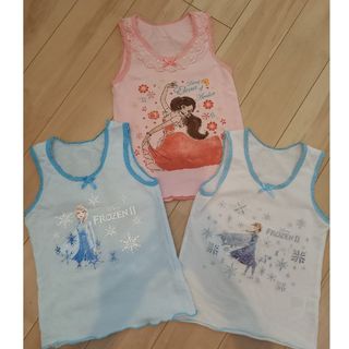 ディズニー(Disney)のディズニー　肌着　３枚セット　100サイズ(下着)