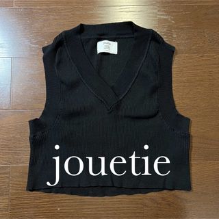 ジュエティ(jouetie)のjouetie ジュエティ Vネック ニット ベスト(ベスト/ジレ)