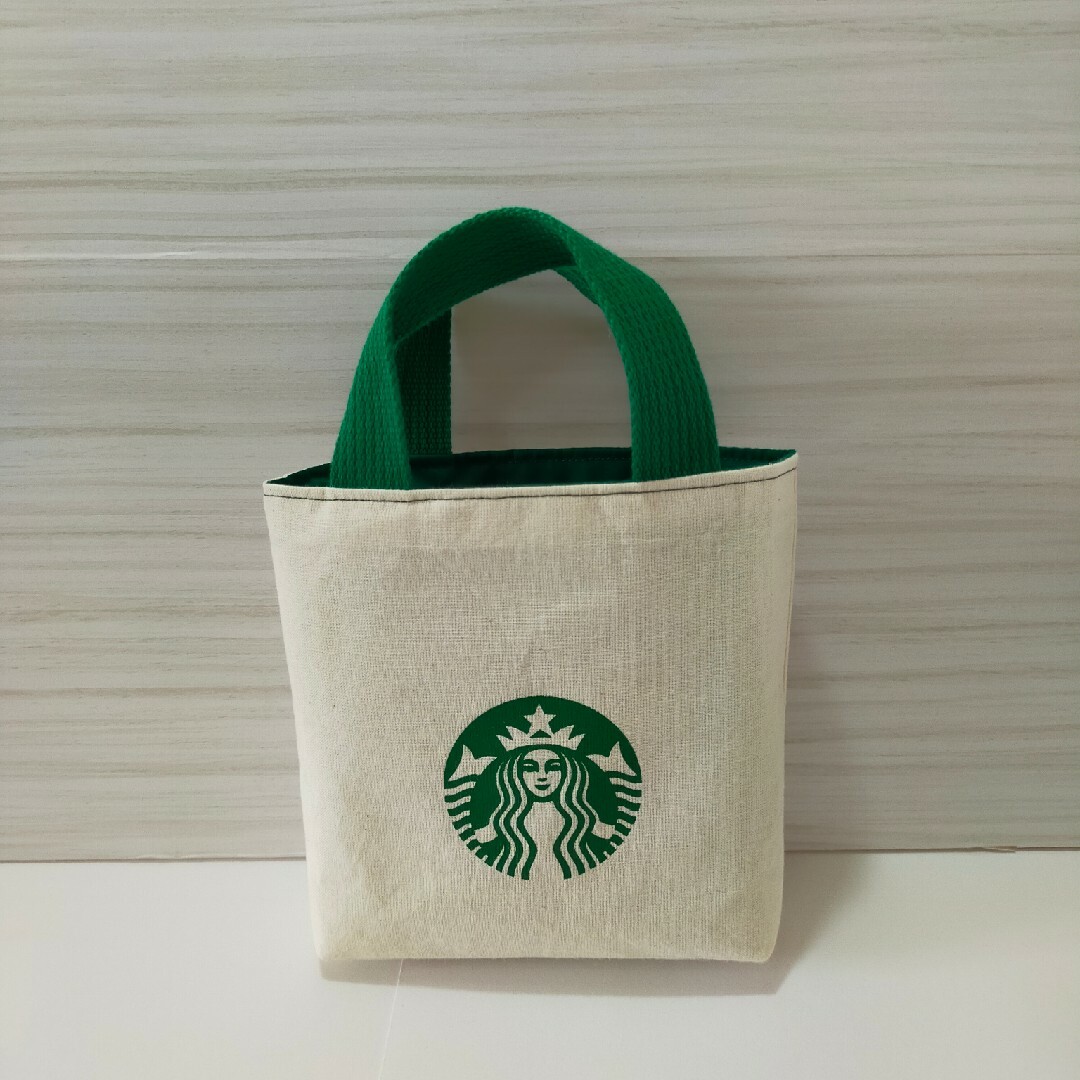 Starbucks Coffee(スターバックスコーヒー)のミニバッグ　ハンドメイド ハンドメイドのファッション小物(バッグ)の商品写真