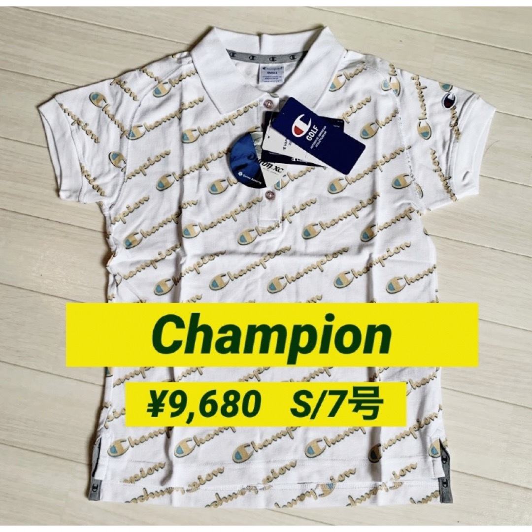 Champion(チャンピオン)の新品■9,680円【チャンピオン】レディース　半袖　ポロシャツ　S スポーツ/アウトドアのゴルフ(ウエア)の商品写真