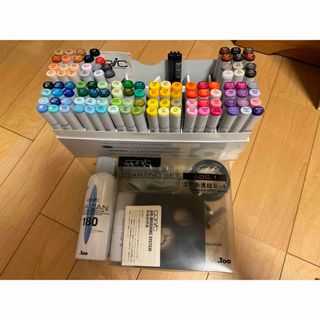 コピック(COPIC)のコピック105本セット&エアブラシ(カラーペン/コピック)