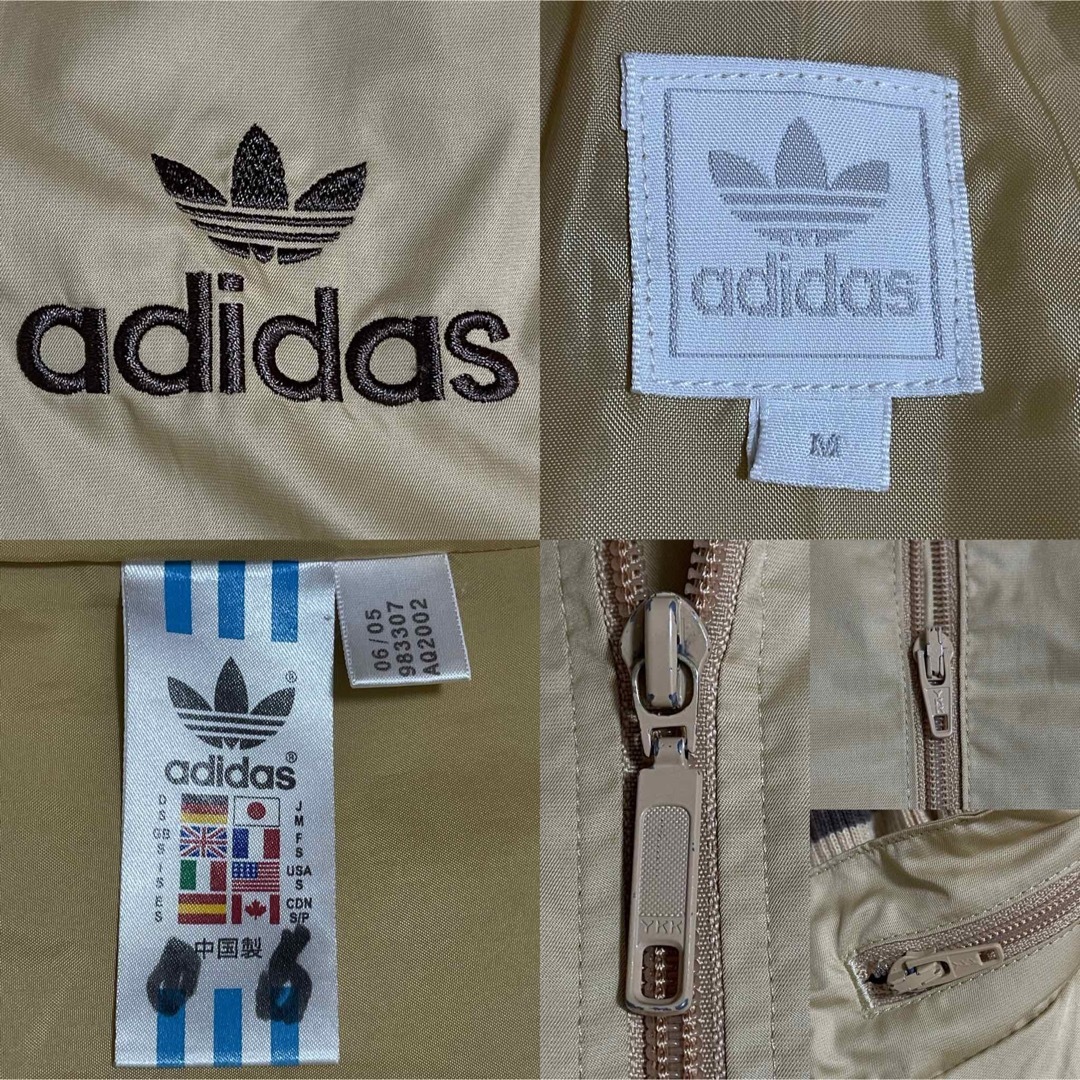 adidas - 90s】アディダス刺繍トラックジャケット古着ジャージ adidas - 90s】アディダス刺繍トラックジャケット古着ジャージ