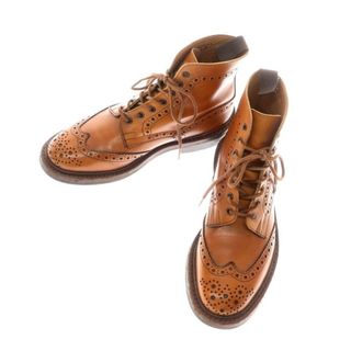 【中古】トリッカーズ Tricker's M2508 カントリーブーツ ブラウン【サイズ7】【メンズ】(ブーツ)