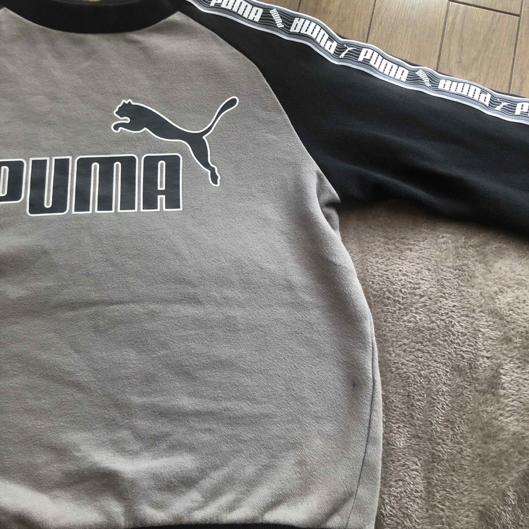 PUMA(プーマ)のPUMA グレーブラック　150 キッズ/ベビー/マタニティのキッズ服男の子用(90cm~)(ジャケット/上着)の商品写真