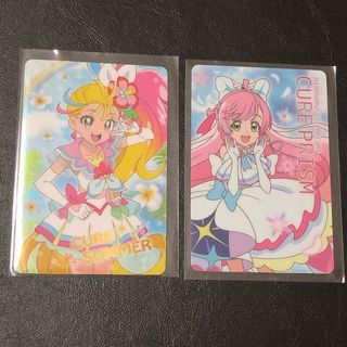 バンダイ(BANDAI)のプリキュア　カードグミ　カード2枚セット(カード)