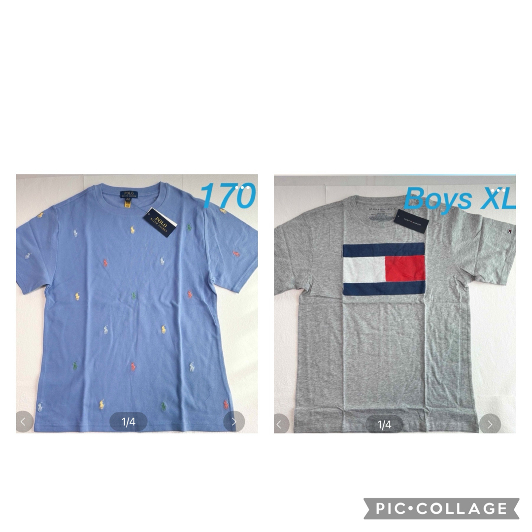 POLO RALPH LAUREN(ポロラルフローレン)の【りぃ様専用】ラルフローレン ポロポニー メッシュTシャツ ボーイズXL/170 キッズ/ベビー/マタニティのキッズ服男の子用(90cm~)(Tシャツ/カットソー)の商品写真