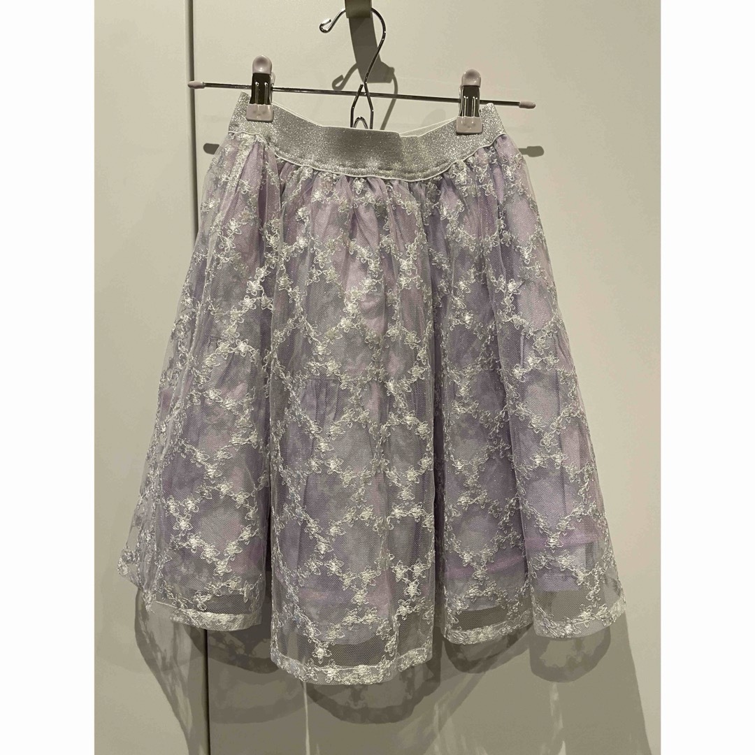 ANNA SUI mini(アナスイミニ)のアナスイミニ　スカート　Mサイズ キッズ/ベビー/マタニティのキッズ服女の子用(90cm~)(スカート)の商品写真