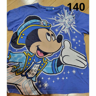 ディズニー(Disney)のディズニー　ミッキーマウス　半袖Tシャツ　140(Tシャツ/カットソー)