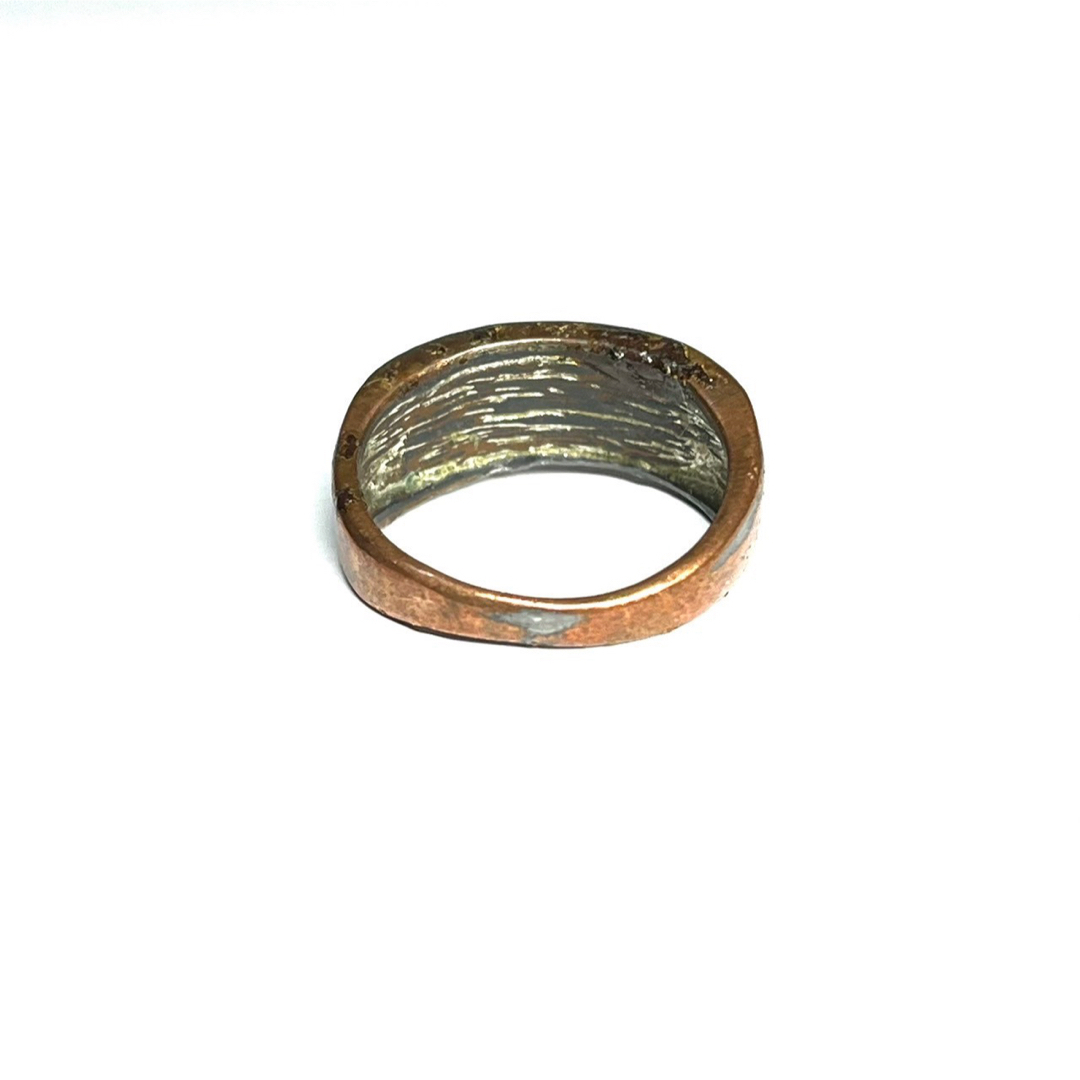 ヴィンテージ　リング　シルバー　指輪　重厚感　鑑定済み メンズのアクセサリー(リング(指輪))の商品写真