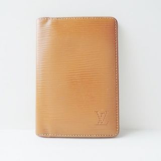 ルイヴィトン(LOUIS VUITTON)のLOUIS VUITTON(ルイヴィトン) カードケース エピ オーガナイザードゥポッシュ M63583 ケニアブラウン ■外側　⇒　レザー（LVロゴの刻印入り） ■内側　⇒　カーフスキン(名刺入れ/定期入れ)