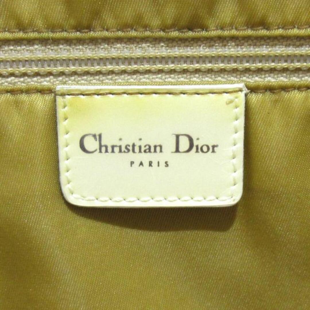 Christian Dior(クリスチャンディオール)のDIOR/ChristianDior(ディオール/クリスチャンディオール) ショルダーバッグ マリスパール ベージュ×アイボリー ハラコ×エナメル（レザー） レディースのバッグ(ショルダーバッグ)の商品写真