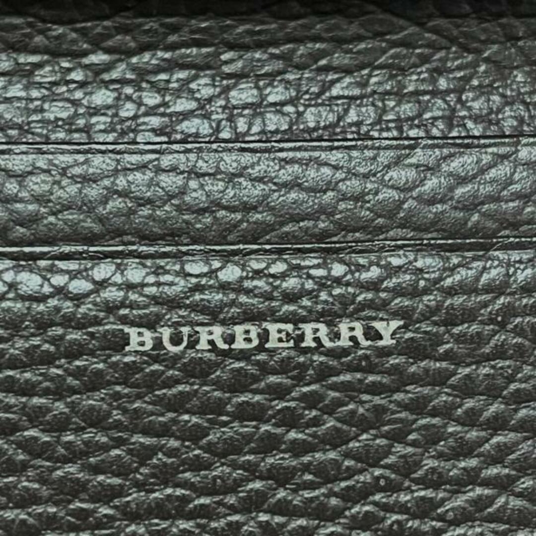 BURBERRY(バーバリー)のBurberry(バーバリー) 名刺入れ ダークブラウン レザー レディースのファッション小物(名刺入れ/定期入れ)の商品写真