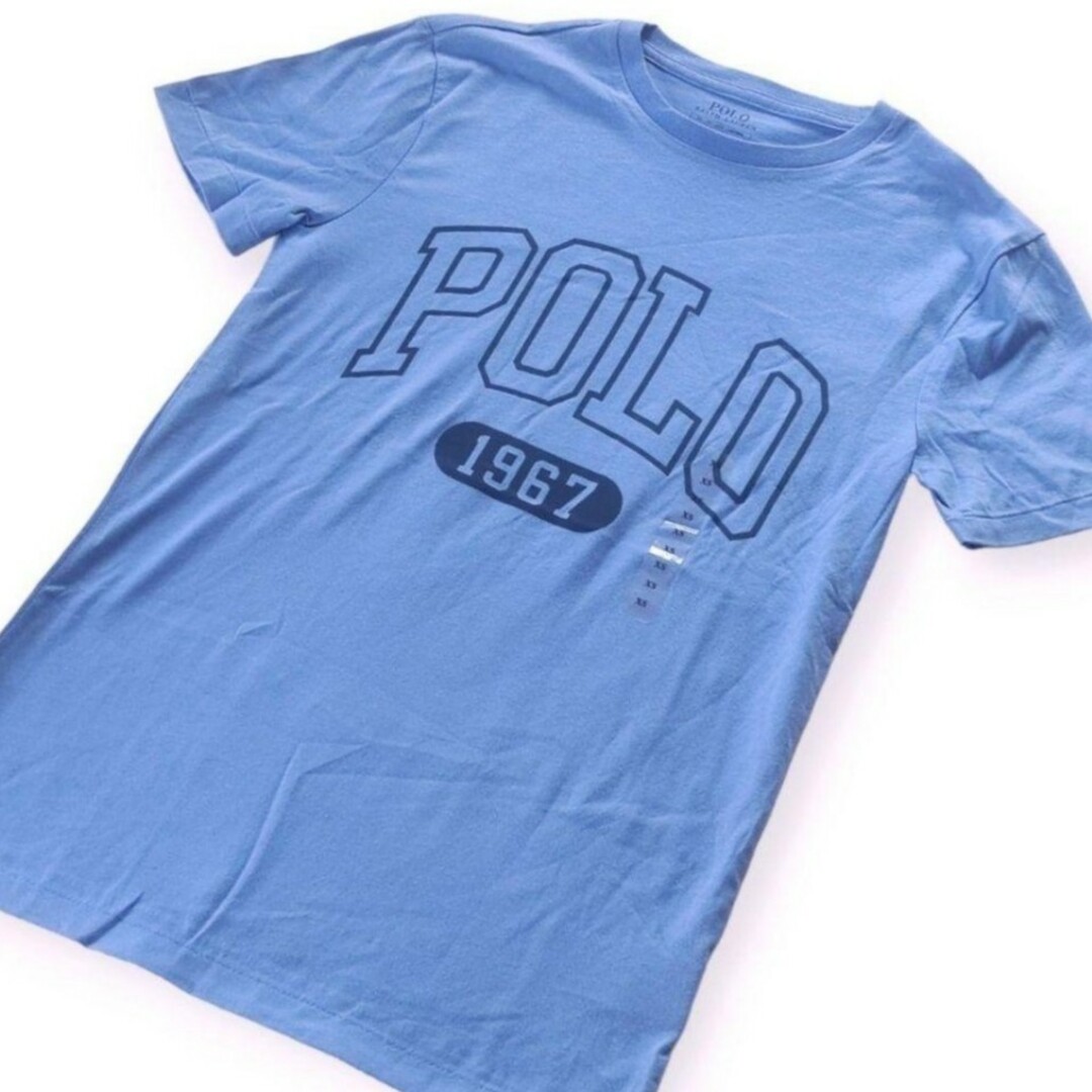POLO RALPH LAUREN(ポロラルフローレン)の【新品タグ付き】ポロラルフローレン　ロゴプリント　Tシャツ 　ブルー　完売品 メンズのトップス(Tシャツ/カットソー(半袖/袖なし))の商品写真