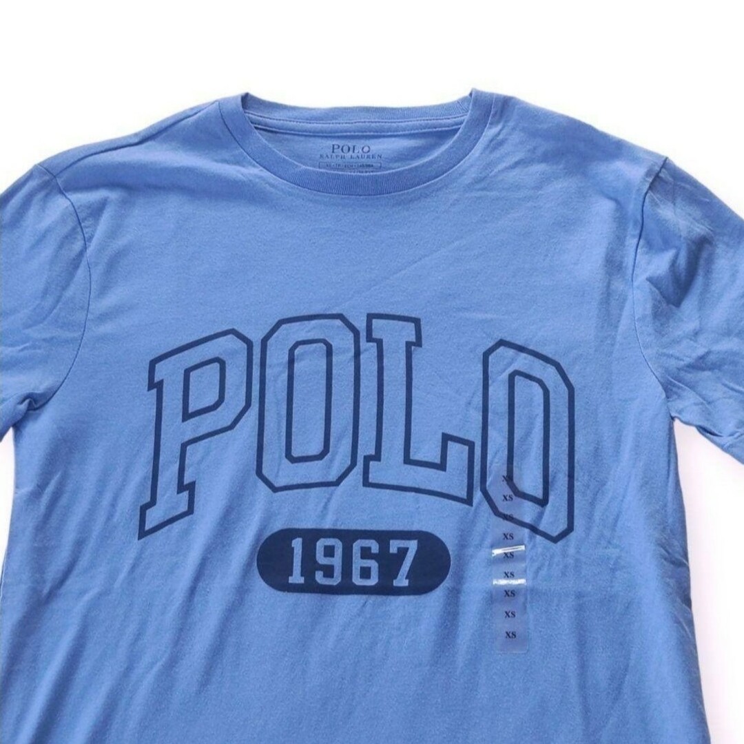 POLO RALPH LAUREN(ポロラルフローレン)の【新品タグ付き】ポロラルフローレン　ロゴプリント　Tシャツ 　ブルー　完売品 メンズのトップス(Tシャツ/カットソー(半袖/袖なし))の商品写真