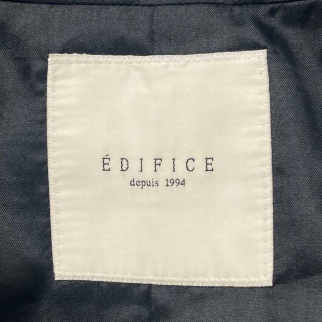 EDIFICE(エディフィス)のEDIFICE(エディフィス) コート サイズM レディース - 黒 長袖/ジップアップ/春/秋 レディースのジャケット/アウター(その他)の商品写真