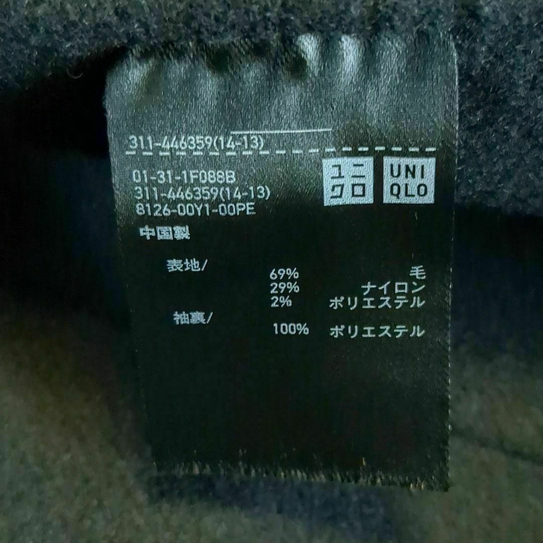 UNIQLO(ユニクロ)のウールブレンドオーバーサイズシャツジャケット　08 DARK GRAY　Ｓサイズ メンズのジャケット/アウター(その他)の商品写真