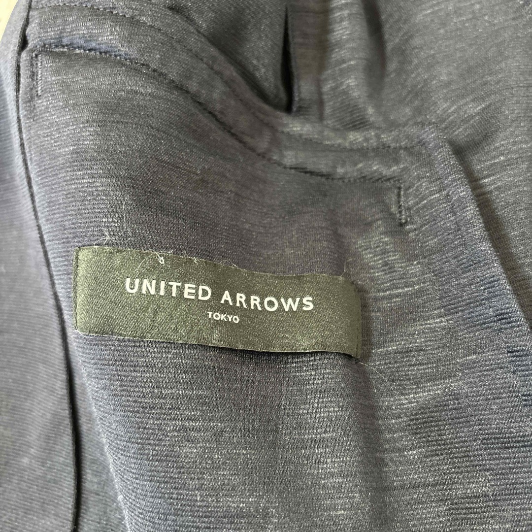 UNITED ARROWS(ユナイテッドアローズ)のユナイテッドアローズ　スカートスーツ　セットアップ　リネン混　ストレッチ　38 レディースのフォーマル/ドレス(スーツ)の商品写真
